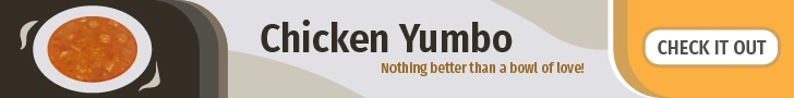 advertisement for Chicken Yumbo